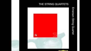 Emerson String Quartet Shostakovich Op 138 No 13 in Bflat minor 1970 [upl. by Venator]