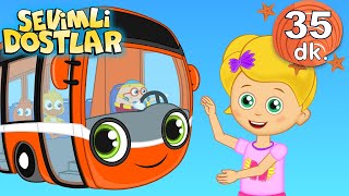 Bak Otobüs Geliyor Sevimli Dostlar Bebek Şarkıları  Çocuk şarkıları  Adisebaba TV Nursery Rhymes [upl. by Notselrahc]