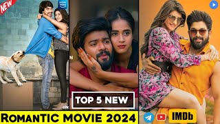 Love Story Movies 2024  Top 5 Best Rating South Indian Romantic Movies in Hindi  Filmy PRO Series [upl. by Siubhan]