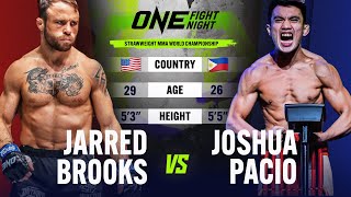 Tough World Title Battle 😳😤 Brooks vs Pacio  MMA Full Fight [upl. by Israeli288]