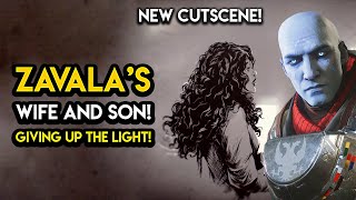 Destiny 2  ZAVALA’S HEARTBREAKING PAST Wife Son and Giving Up The Light New Cutscene [upl. by Nadabas]