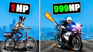 Upgrading to the FASTEST Police Bikes in GTA 5 [upl. by Ariak]