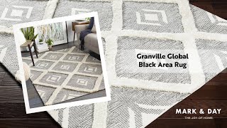 Granville Global Black Area Rug [upl. by Gustafson]