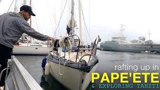 A Day in the life of a Sailor in Tahiti and a look around Papeete Marina [upl. by Zetes]