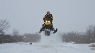 Snow Day Sleding MXZX 800 ETECAdrenaline 600 ETECTNT 500ss [upl. by Ibob]