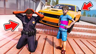 انتقم من العسكري الفاسد وداهم بيته   GTA V [upl. by Corenda684]