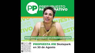 Propuesta 10  Skatepark  30 de Agosto [upl. by Yate]