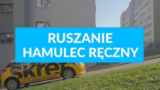 Ruszanie z hamulca ręcznego  jak zdać egzamin na prawo jazdy 6 [upl. by Niret495]