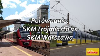 Porównanie SKM Trójmiasto vs SKM Warszawa [upl. by Elkin]