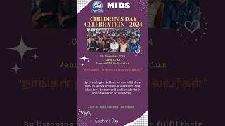 MIDS Childrens Day Celebration 2024 [upl. by Ruelu]