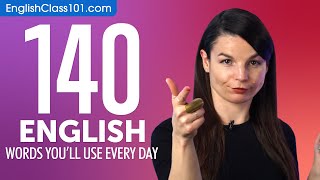 140 English Words Youll Use Every Day  Basic Vocabulary 54 [upl. by Anade]