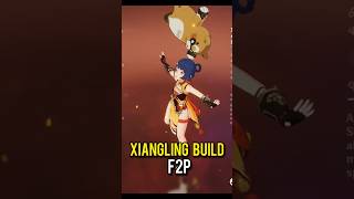 Xiangling Build 2nd account f2p Genshin Impact xiangling genshinimpact [upl. by Hazlett]