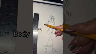 Easy Body Tutorial 👀 arttutorial howtodraw artist [upl. by Amolap]