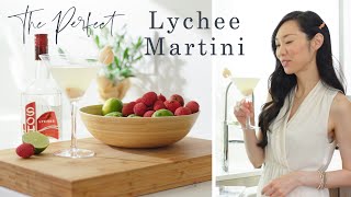 How to Make the PERFECT Lychee Martini [upl. by Carlee74]