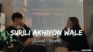 Surili Akhiyon Wale  Slowed  Reverb   Rahat fateh ali khan  lofi song [upl. by Neelie]