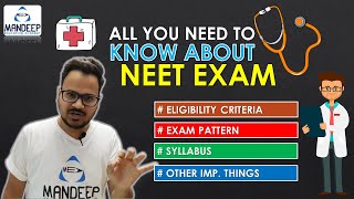 All About NEET Exam  Eligibility Pattern Syllabus amp More  Everything About NEET Exam In Hindi [upl. by Nnylyrehc]