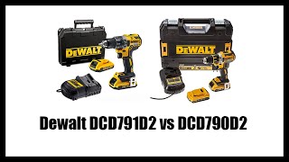 Dewalt DCD791D2 vs DCD790D2 [upl. by Savina]