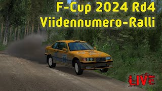 Group F Rally Cup  Rd 4 ViidennumeroRalli  Richard Burns Rally [upl. by Odlanyer236]