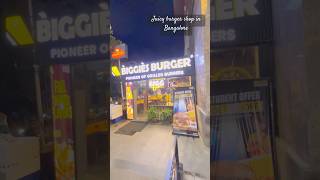 Biggies burger juicyburger lamb foodie bangalore weekend [upl. by Orwin898]