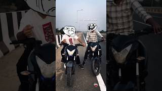 Bs3 ns200 vs bs4 ns200 drag race youtube youtubeshorts bike [upl. by Faxen]