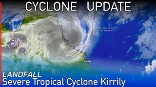 Severe Tropical Cyclone Kirrily Makes a Destructive Category 3 Landfall Just North of Townsville [upl. by Oys]