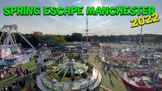 Spring Escape Funfair  The Trafford Centre Manchester 2022 [upl. by Thurnau]