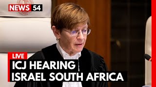 WATCH LIVE ICJ Hearing Today  Israel and South Africa Genocide Case [upl. by Atinnor]