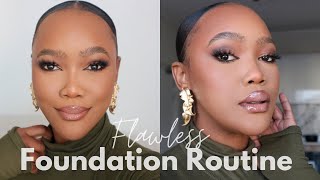 UPDATED FOUNDATION ROUTINE  Flawless Base  South African YouTuber [upl. by Reseda145]