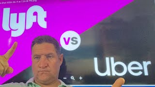 Uber Vs Lyft  Which one of the two is better for drivers in 2024  Leave feedback in comments [upl. by Marcia6]