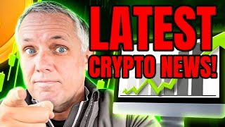 THE CRYPTO MARKET IS UP TODAY THE LATEST CRYPTO NEWS [upl. by Druce]