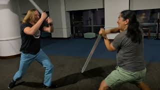 Broadsword Fight  Level 1  Harry amp Dylan [upl. by Sanborne]