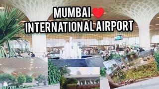 Mumbai International airport ✈️  Mini Vlog  Andheri Airport [upl. by Four]