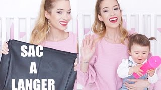 ❥ 40   ORGANISATION DU SAC A LANGER  🎀 MILABABYCHOU [upl. by Orenid]