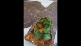 Todays wrap was made with gluten free banana flour [upl. by Ailenroc]