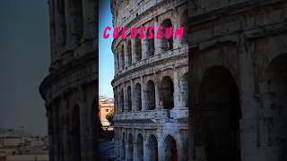 The Colosseum of Romeshorts italy rome history gladiator [upl. by Hadnama]