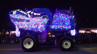 Calistoga Lighted Tractor Parade 2017 [upl. by Aikar]