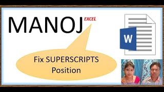 How to Adjust Superscript Position in Word  Word Formatting Tips words [upl. by Aivon]