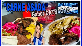 “CARNE ASADA”🇭🇳SABOR CATRACHOCOMIDA TÍPICA HONDUREÑAPREPARACIONPASO A PASOJENNY CLAROS🇭🇳👌 [upl. by Adnahsat]