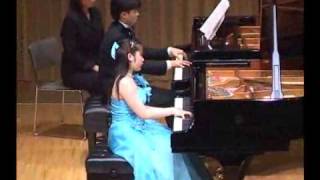 2Rachmaninoff piano Concerto No2 1st mov2 two pianos ver 2005april 18 years old [upl. by Tymothy]