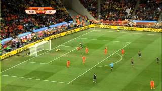 Iniesta 10 Spain V Holland World Cup 2010 Final [upl. by Alliscirp]