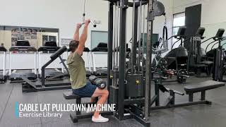 Cable Lat Pulldown Machine [upl. by Mailiw]