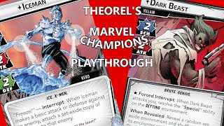 Champions Playthrough 76 Iceman vs Dark Beast [upl. by Eirrol832]