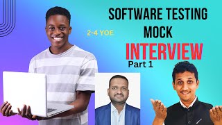 software testing mock interview  QA interview Questions amp Answers  Automation Interview Part 1 [upl. by Eidoow]