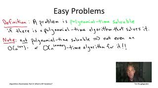 Algorithms for NPHard Problems Section 193 Easy and Hard Problems [upl. by Debera]