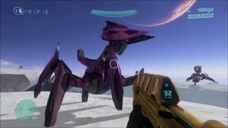 Halo 3  The Cut Shade Walker Turret Has Been Restored On MCC [upl. by Eciralc]