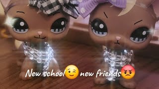 Petwood high fashion sisters Lps series Episode one New school new friends [upl. by Bambi]