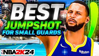 BEST JUMPSHOT 6’4 AND UNDER 2K24 CurrentNext Gen [upl. by Haskel]