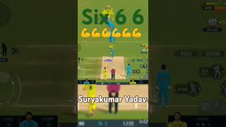 Suryakumar Yadav ka achcha shot Six 666666story cricket ipl cricketlover realcricket22 [upl. by Eihctir633]