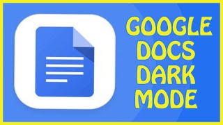 How to Set Google Docs in Dark Mode 2023 [upl. by Ecyned]