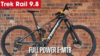 2023 Trek Rail 98 Full Review  Electric Mountain Bike Specs and Features Explored [upl. by Innes947]